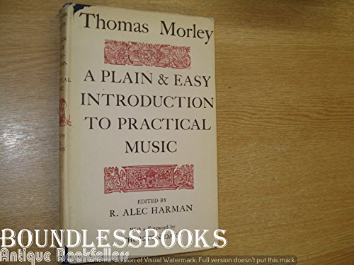 A Plain and Easy Introduction to Practical Music B004MXZTD4 Book Cover
