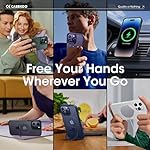 CASEKOO Designed for iPhone 14 Pro Max Case with Magnetic Invisible Stand [Military Drop Protection] [Compatible with MagSafe] Shockproof Slim Translucent Matte Promax Case 6.7 Inch, Green - Image 4