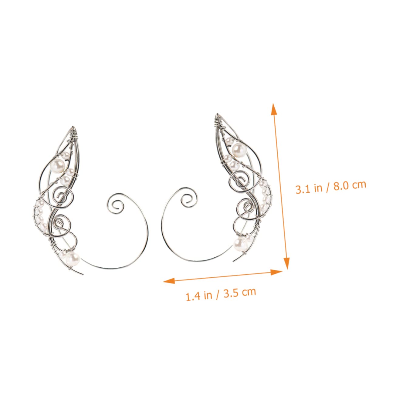 GALPADA 5pares Pendientes De Oreja Ear Cuffs Sin Perforación Accesorios Para Mujeres y De Joyería Artesanal Elegantes