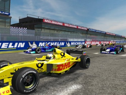 F1 Challenge 1999-2002 simulation de course vintage et rétro gaming PC