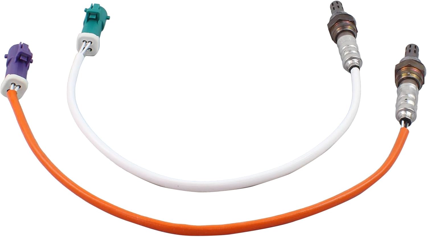 MOTOKU 4-Pin Upstream and Downstream Oxygen Sensor Set for Ford Fiesta 1.6L Ti-VCT Engine 2011-2019 O2 Sensor