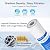 Purevua 20 Micron 10" x 2.5" Sediment Filter, Whole House Water Filter Cartridge Replacement for Any 10 inch RO Unit, Compatible with Culligan P5, GE FXUSC, WFPFC5002, AP110, WHKF-GD05, Pack of 6
