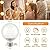 Honesorn Vanity Light Bulb 60 Watt Equivalent Globe Light Bulbs, 2700K Warm White E26 Base, Round Light for Bathroom, G25 LED Light Bulbs for Vanity Mirror CRI85+, 500LM, 120V, Non-dimmable, 4 Pack