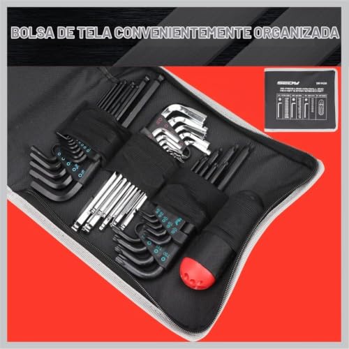 Set de llaves Allen 12 set de llaves allen marca SEDY (2)
