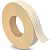 ZYJT White Oak Edge Banding, 3/4 inch x 50ft Roll of Real Wood Edge Banding Pre-glued Flexible, Veneer Tape for Cabinet Repair Furniture Restoration