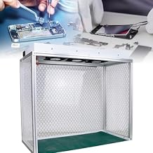 Vertical Laminar Flow Cabinet, Mycology Laminar Flow Cabinet, Airflow Clean Bench with HEPAs Filter for Class 100/ISO 5 Cleaning, Dust-Free Workbench
