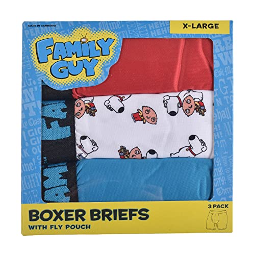 Family Guy Men's 3-Pack Comfort Boxer Brief2