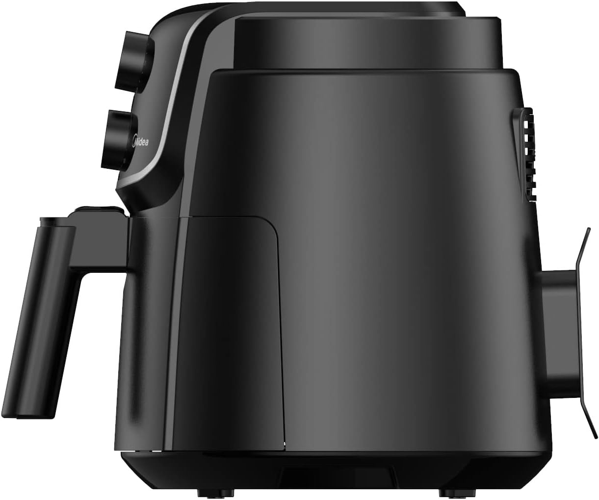 Midea MF-TN35D2 Friggitrice ad Aria 3.5 Litri, Temperatura Max 200℃, Timer 60 Minuti, Varie Funzioni Multiple, Colore Nero