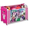 Delta Children Minnie Mouse Toy Box with Retractable Fabric Top, Pink #2