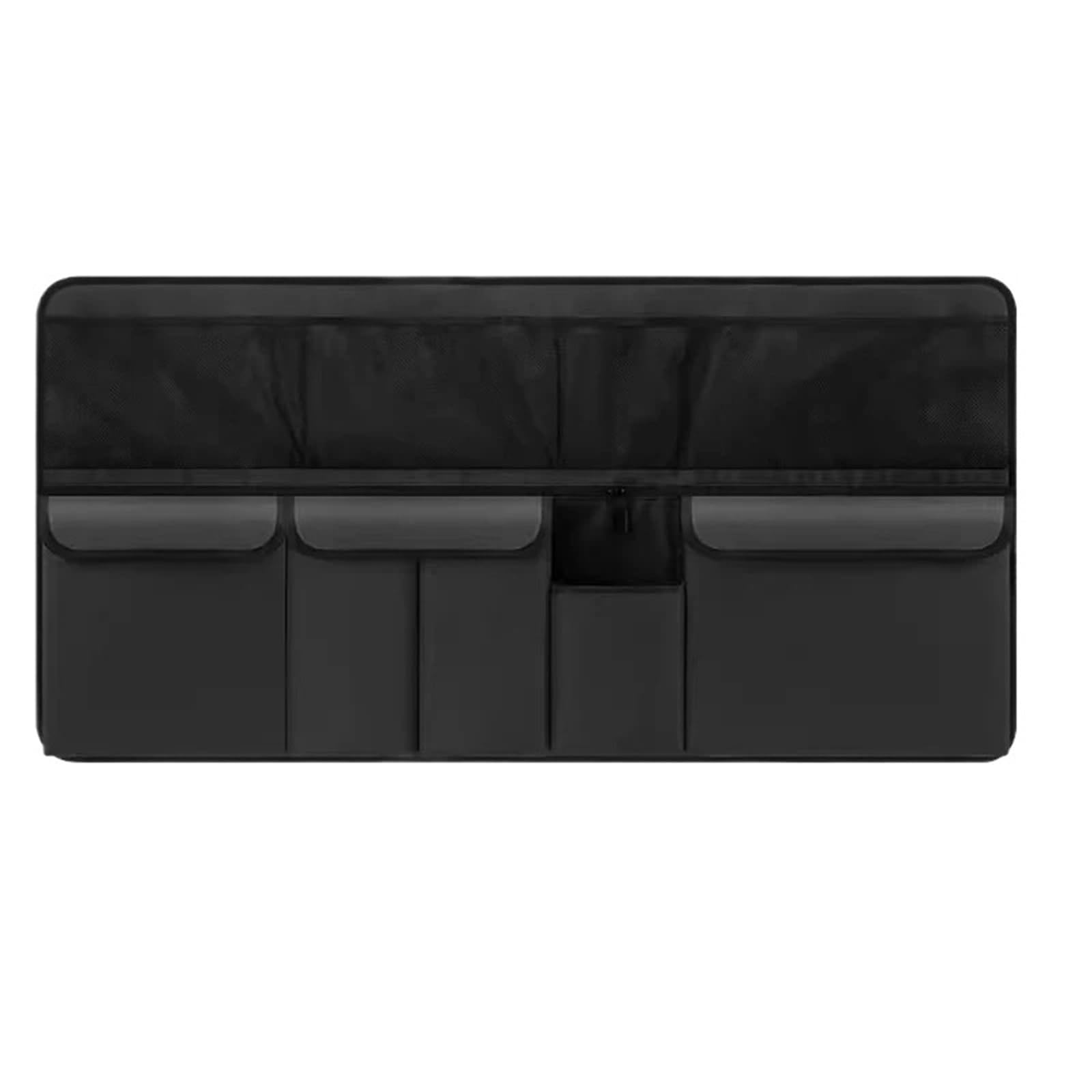DVMSIEF Trunk Organizer Car Trunk Storage Bag Universal Auto Organizer Seat Back Hanging Foldable Bags Accessory(Black 1pc)