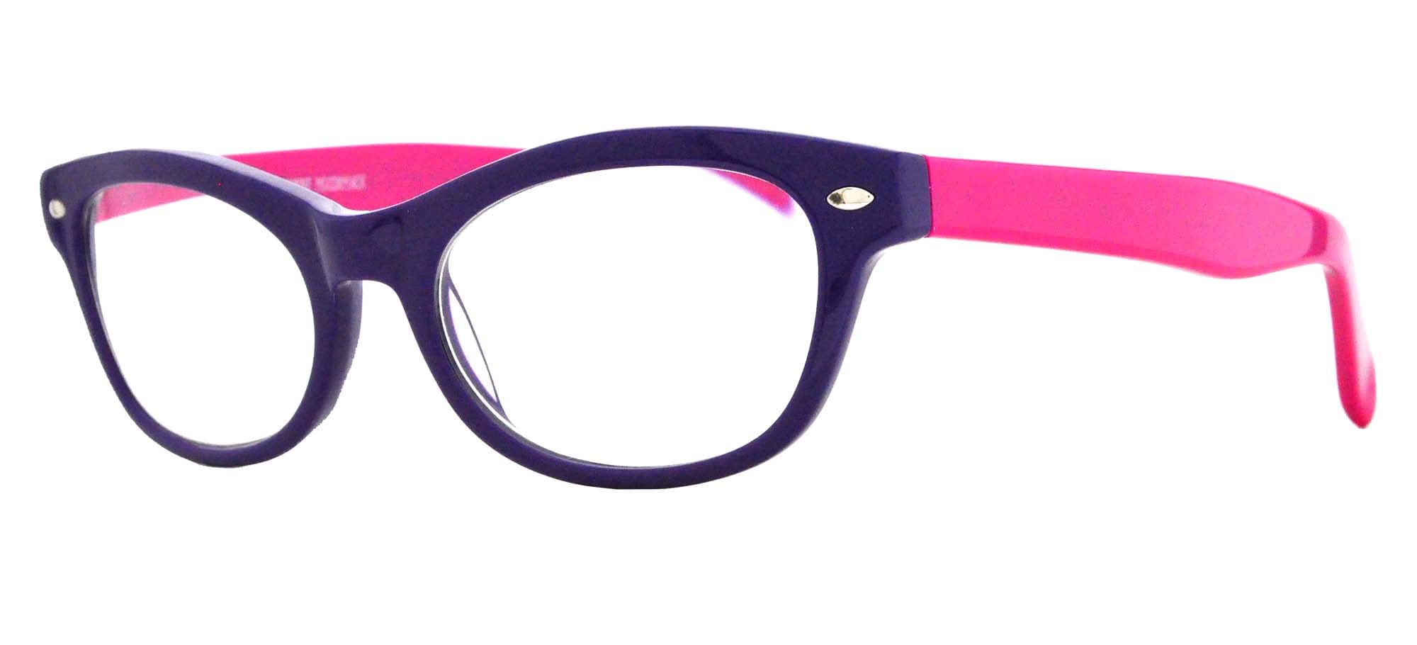 Corinne McCormack Mod Anna Violet Fuchsia 50/16/140 Unisex Reading Glasses +1.50, purple - Image 2