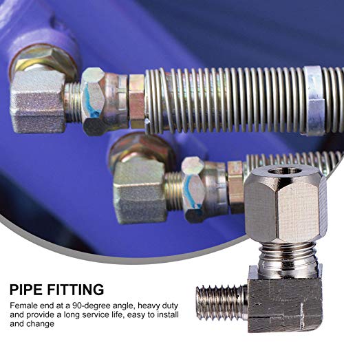 ULTECHNOVO 4 Pcs Conector de Tubo de Encanamento Tubo Macho de Cotovelo de Rua de 90 Graus E Acessór