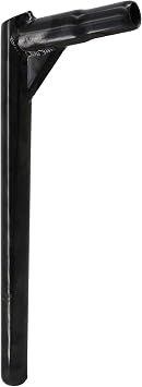 دراجة Seatpost، الحديد Seatpost طول 350 مم، أسود، ل BMX