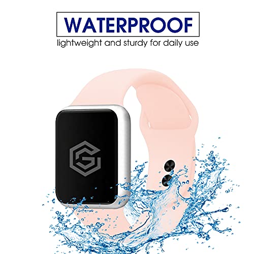 Image of GRIPP Soft Silicone Watch Strap for 40mm /41mm /42mm, Watch Series 11 /10 /9 /8 /7 /6 /5 /4 /3 /2 /1, SE 3 /2 /1, Slim, Lightweight, Adjustable (Watch Not Included)