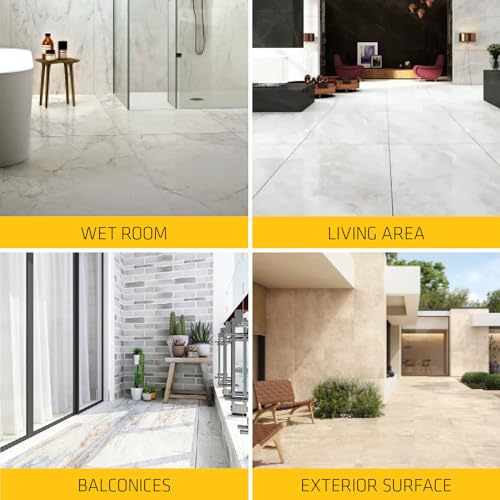 Image of SIKA - Tile levellers - SikaTile Leveller Wedges - Ensures Proper Levelling During Tile Installation - Floors and Walls - Easy to use - Yellow