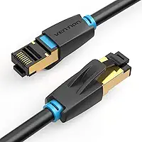 Cabo Vention Rede Rj45 Cat8 40gbps 2000mhz 15 Metros Rápido