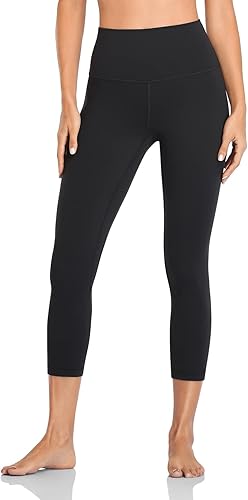 Miniatura 3 de HeyNuts Essential Leggings 19''21'' Capri, High Waisted Comfortable Soft Athletic Yoga Pants