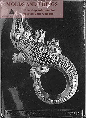 Animals LARGE ALLIGATOR Chocolate Candy Mold Soap 4 x 8 3/4 Good Product quality!!-image-13