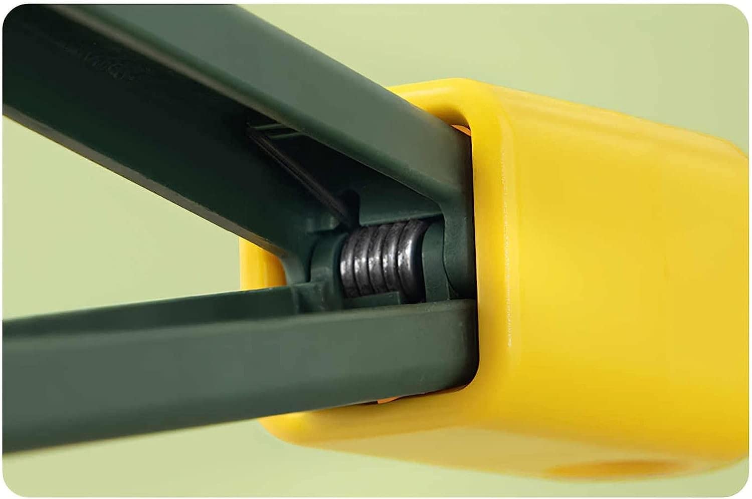 Pinza para bistec para cocinar Pinza para Alimentos Cocina Multifuncional Resistente al Calor Antideslizante Pinza para Barbacoa Alicates para Pinzas para bistec para el hogar (Color : Verde) (Verde