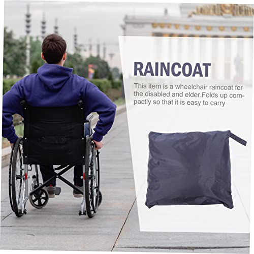 BESPORTBLE 1 Unidade Capa De Chuva Para Cadeira De Rodas Poncho Jaqueta De Capa De Chuva Capa Para C