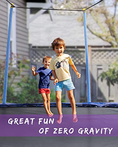 image for MaxKare 10 FT Trampoline with Enclosure-Outdoor Trampoline with Spring