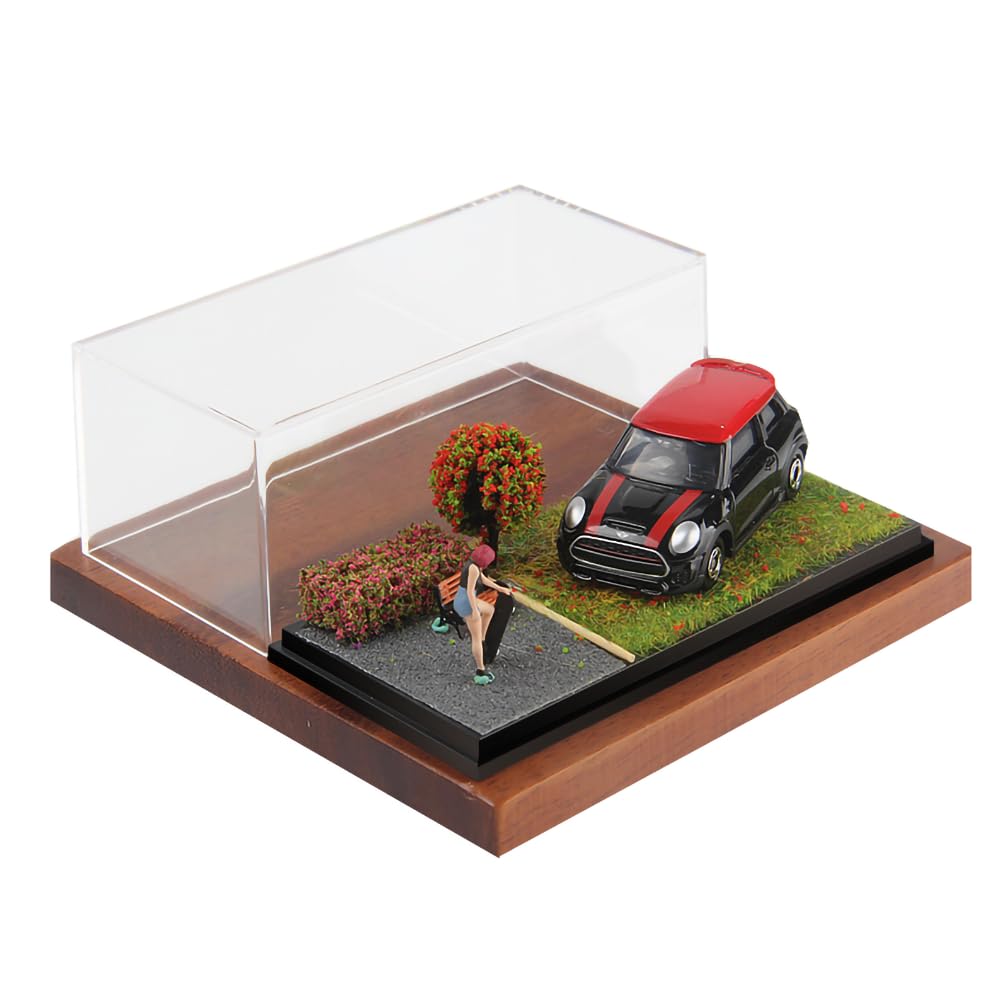 Amazon.co.jp: Neueins 1/64 駐車場シーンディスプレイケース 春/夏/秋