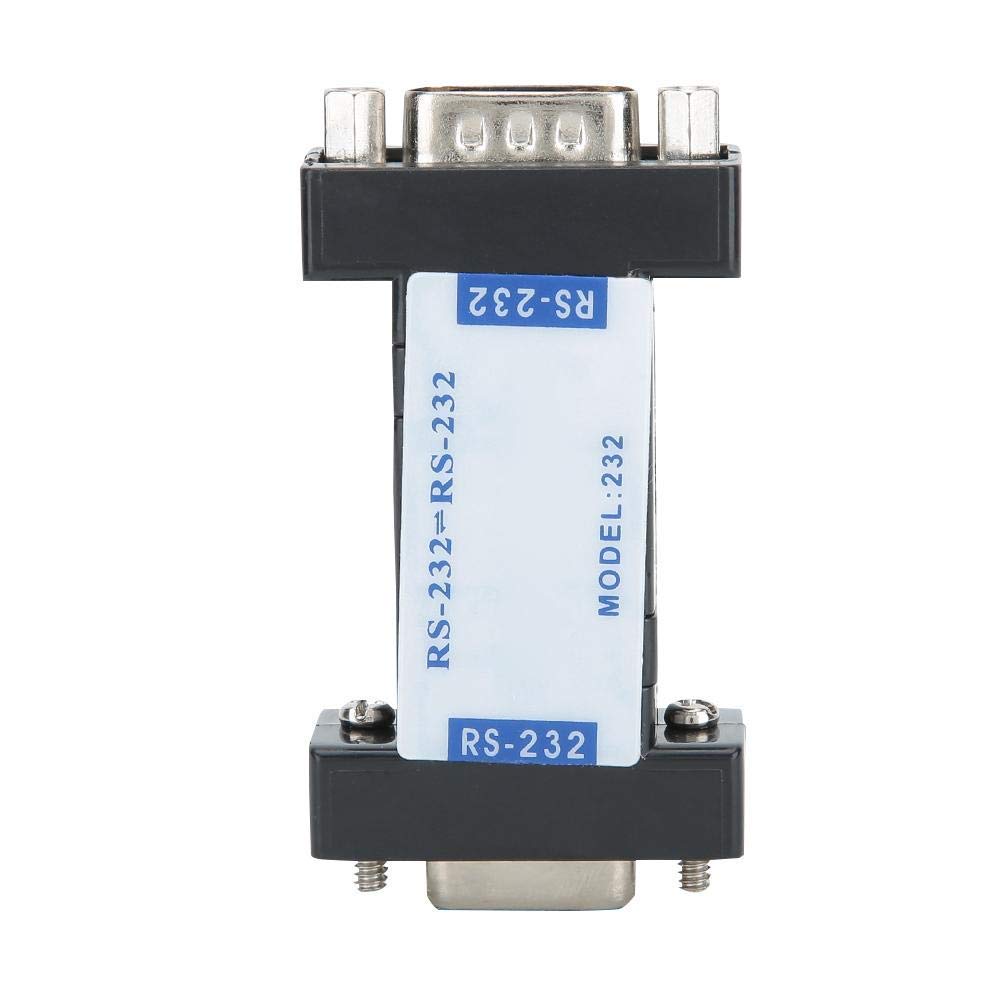 Diyeeni Isolateur électrique Optique RS232 à RS232 pour Port série DB9 Adaptateur d'interface isolé RS232