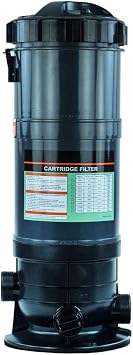 Rx Clear Radiant Cartridge Pool Filter for Above Pools | PRC90 | حمامات سباحة تصل إلى 40،000 غالون | كفاءة الطاقة | دليل التآكل | خرطوشة الفلتر متضمن