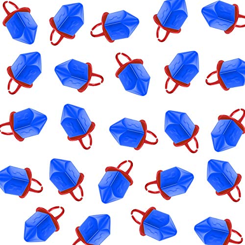 Hanukkah-Dreidels-Jewel-Pop-Ring-Shape-Candy-Blue-Raspberry-18-Count-Individually-Wrapped-Dreidel-Hanukah-Decorations-Kosher-Candy-Party-Favor-For-Kids-Chanukah-Gift-Bags