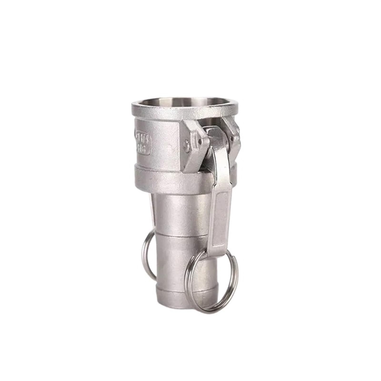 DN15.DN20.DN25.DN32 Hose Tail Barb SS304 Type C Trash Pump Adapter Female Camlock Fits Cam Groove Max 250Psi(DN25)