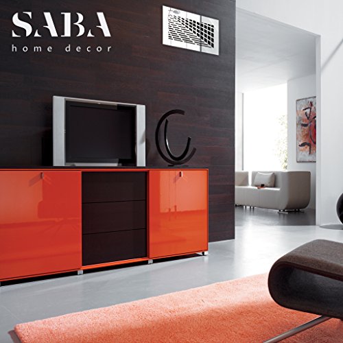 SABA Air Vent Covers Register - Acrylic Fiberglass Grille 8" x 6" Duct Opening (10" x 8" Overall) Mirror Finish Decorative Cover for Walls & Ceilings (not for Floor use), Vivian - Thumbnail 7