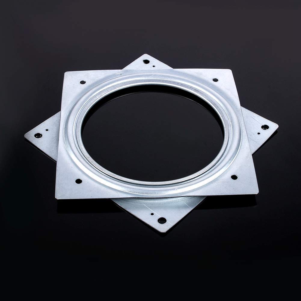 Placa Giratoria (Lazy Susan) De Metal Resistente Con Rodamientos - Para Escritorio O Exhibición