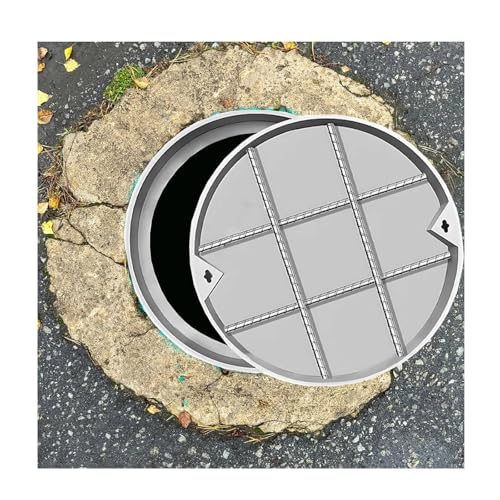 Plaque d'égout inox anti odeur et trappe de puits pour charge lourde