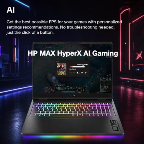 Image of HP OMEN MAX HyperX AI Gaming Laptop 16.0 inch 240Hz OLED WQXGA Display