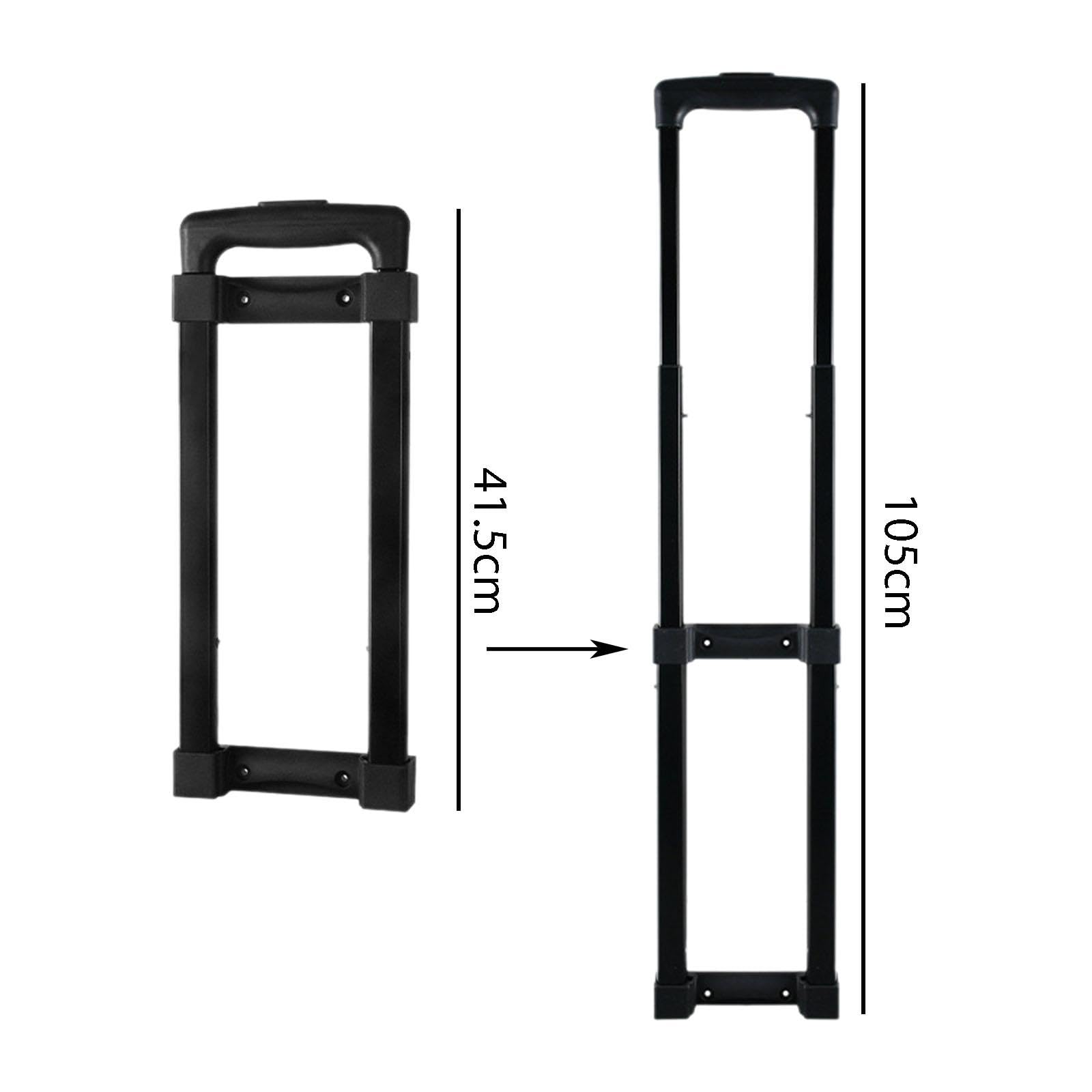 Poignée Télescopique pour Bagages, Accessoires de Voyage, Valise Compacte et Portable Extensible, Tige de Traction, Pièce de Rechange et de Réparation