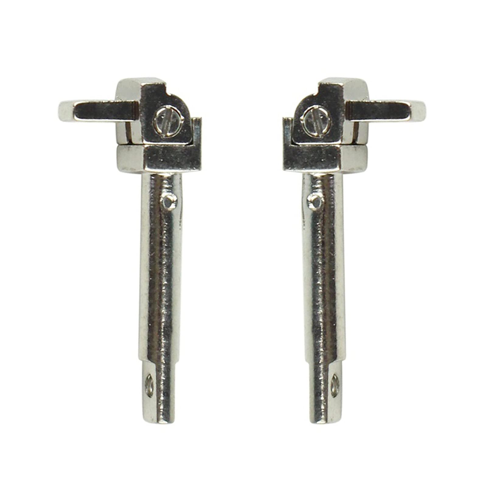 SBTRKT 50 Paar 4 mm breite, hochwertige Kunststoff-Brillen-Federscharniere, Salz-Sonnenbrillen-Brillengestell-Ersatzteile