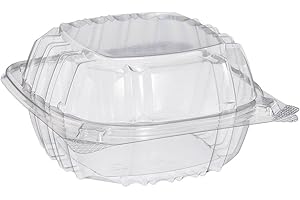 Dart C57PST1 OPS 6x6 Clear Plastic Container