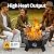 VIVOHOME Portable 58,000 BTU Propane Fire Pit, 20-Inch Smokeless Outdoor Design with Carry Bag, Tank Holder, Ideal for Patio, Backyard, Camping, Tailgating, Deck, RV