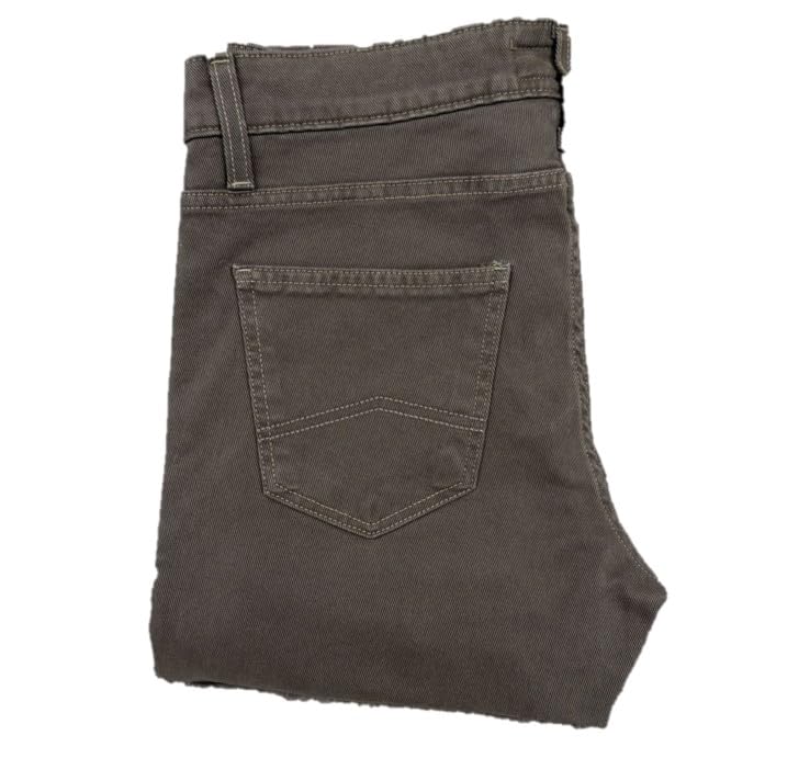 Vestibilità Pantaloni uomo 5 tasche in cotone invernale: Regolare