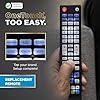 UltraPro Backlit OneTouch Universal Remote Control, Replacement TV Remote for Samsung, LG TV Remote, Vizio, Sony, Roku and More, Easiest Setup Ever U.S. Based Support 80830