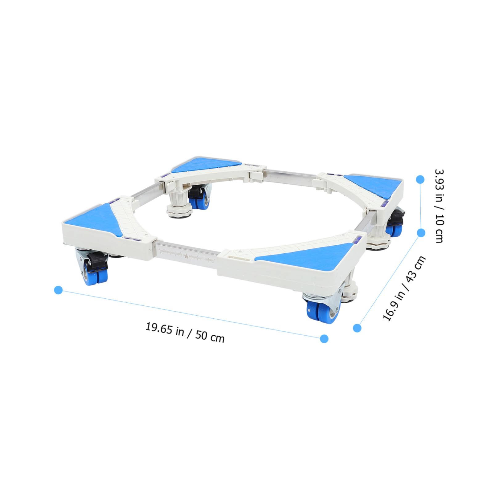 Base Ajustable para Lavadora y Frigorífico Ruedas Móviles