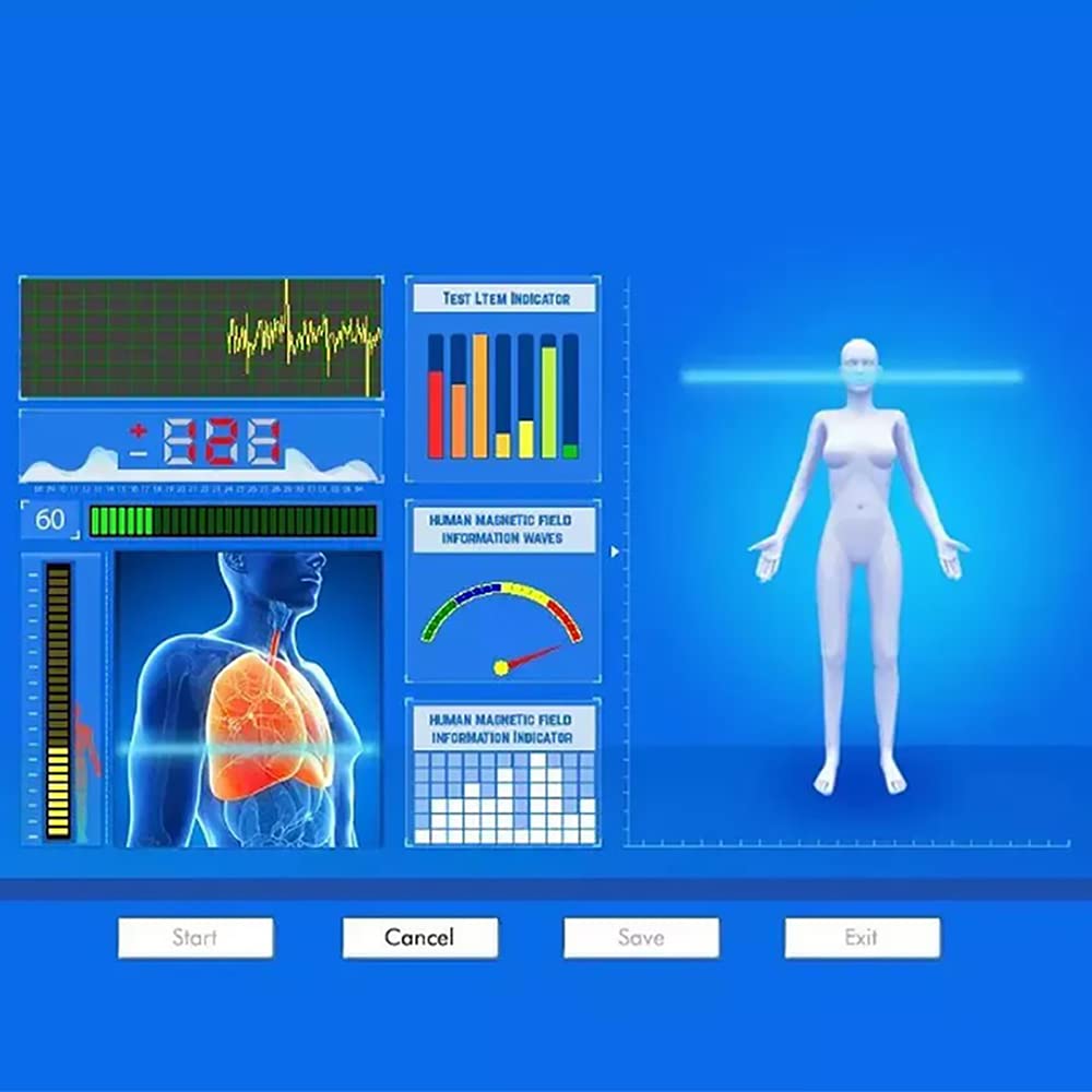 Quantum Magnetic Analyzer, Quantum Computer Analyzer System, Subhealth Body Detector, Prueba Rápida Y Precisa De Salud Física, para Análisis De Salud