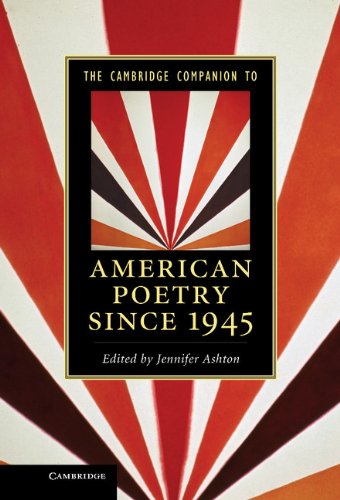 The Cambridge Companion to American Poetry since 1945 (Cambridge Companions to Literature)