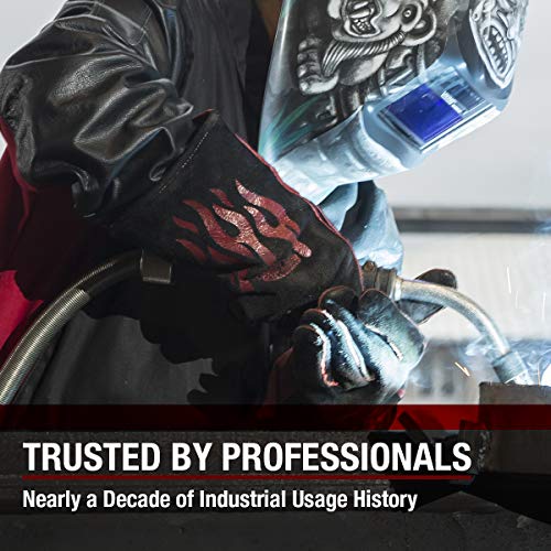 Lincoln Electric Traditional MIG/Stick Welding Gloves 14" Lined