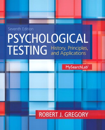 Buy Psychological Testing: History, Principles, and Applications — BookShops.in