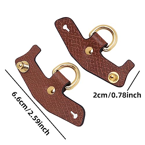 Image of Chispee Leather Bag Shoulder Strap, Purse Straps Replacement Crossbody Adjustable Conversion Kit for Longchamp Mini Bag