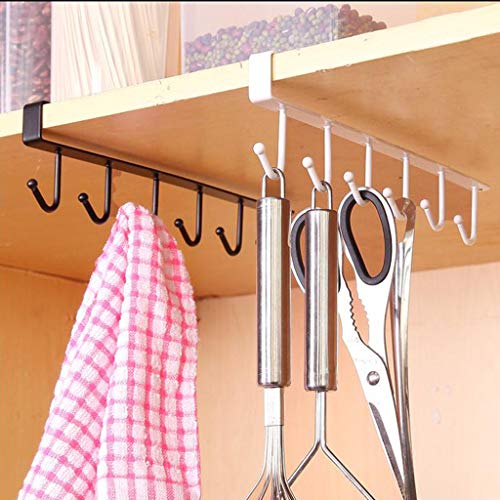 image for youeneom Wall Hooks Rack Sets Kitchen Bathroom Storage Rack Home Stora