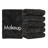 Arkwright Makeup Remover Wash Cloth - Soft Coral Fleece Microfiber Fingertip Face Towel Washcloths f