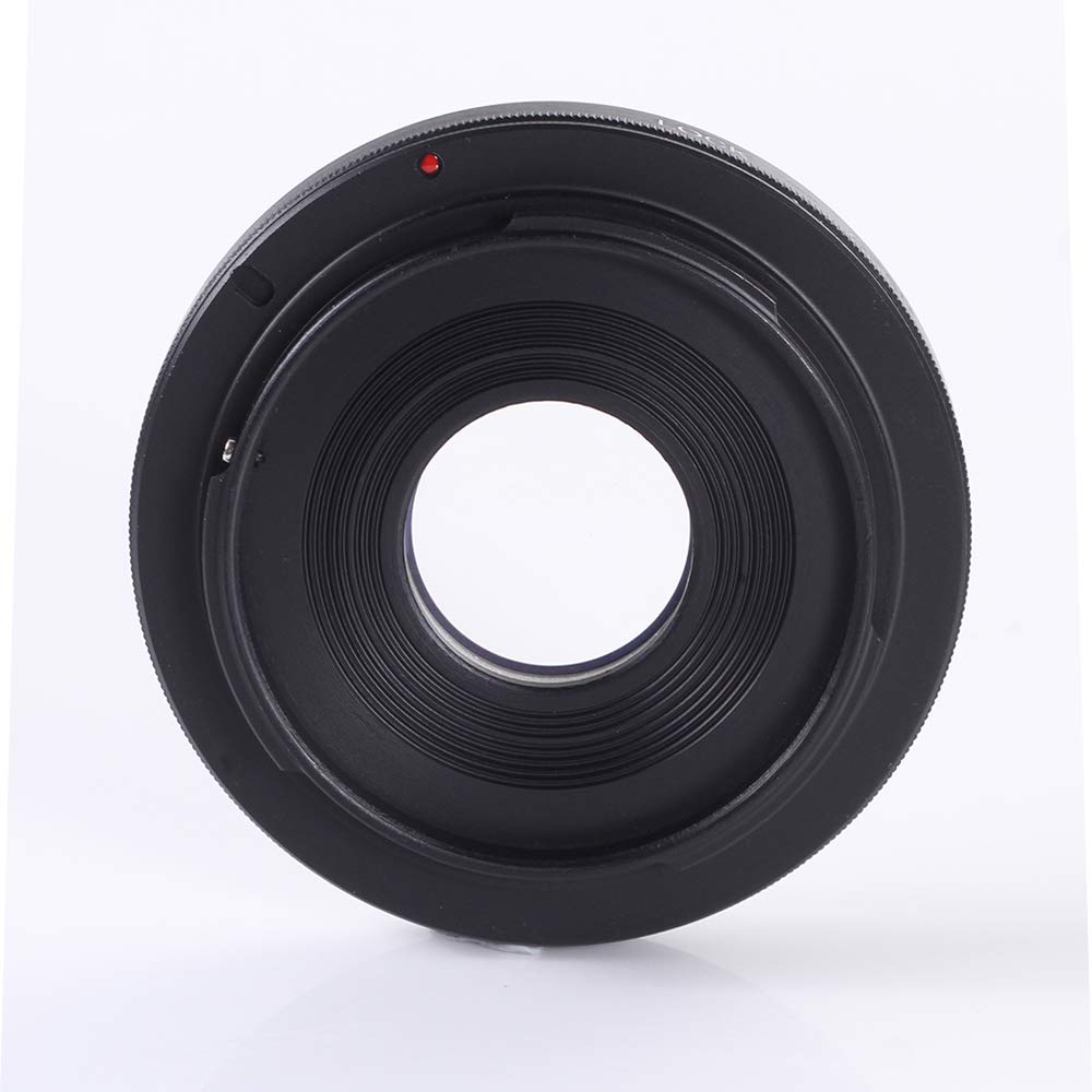 FOTGA FD-EOS lens-mount-adapterring met glas voor Canon FD FL-lens op