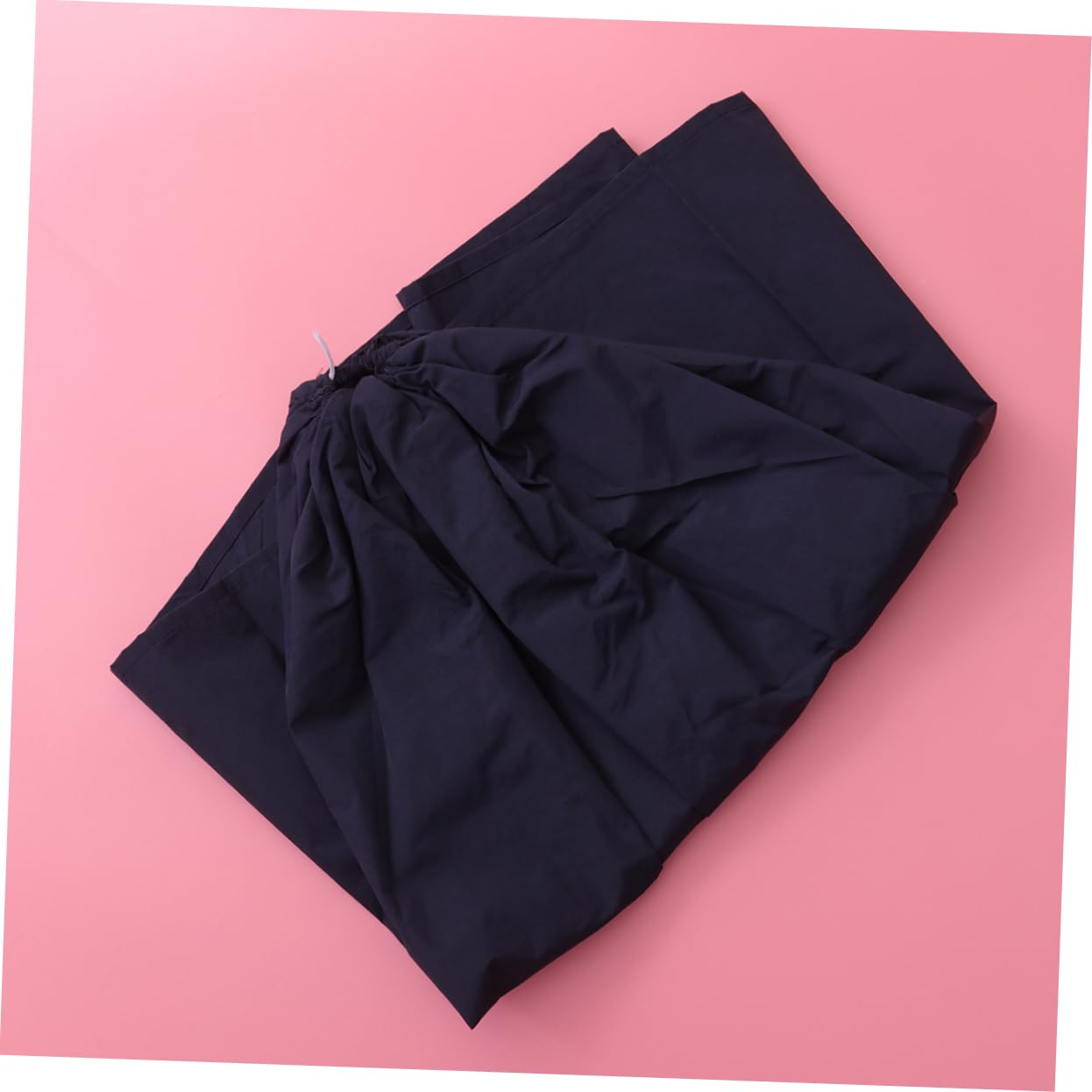 VICASKY Practical Round Parrot Cage Cover Navy Lightweight Accessory for Bird Nest Protection Windproof Sunshade for Parakeets Cockatiels and Canaries